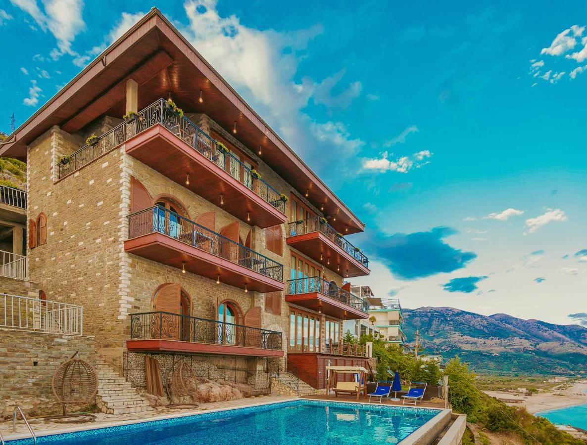 Kshira Oasis - Luxury 7-Bedroom Vila Qeparo Exteriör bild