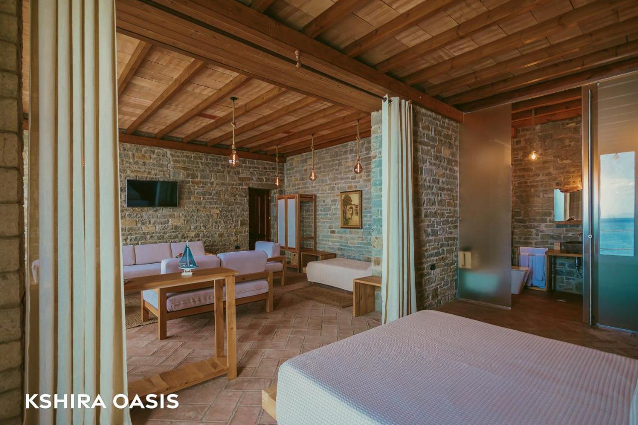 Kshira Oasis - Luxury 7-Bedroom Vila Qeparo Exteriör bild