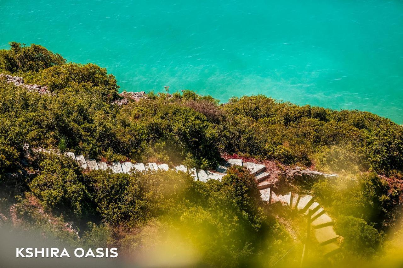 Kshira Oasis - Luxury 7-Bedroom Vila Qeparo Exteriör bild