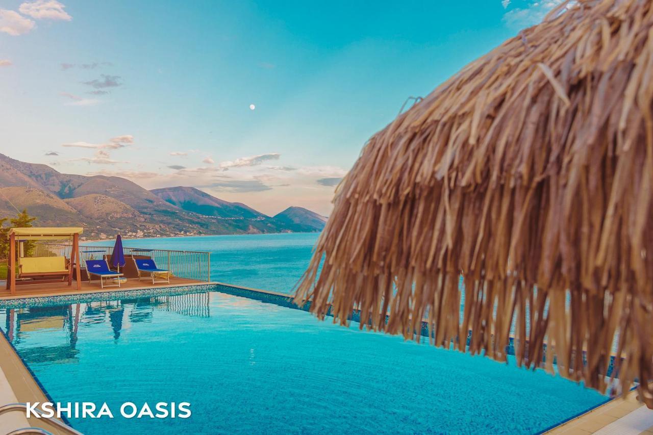 Kshira Oasis - Luxury 7-Bedroom Vila Qeparo Exteriör bild