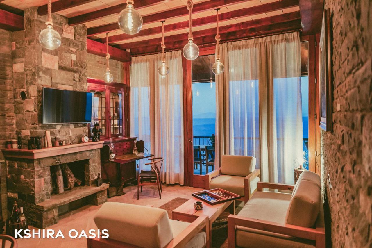 Kshira Oasis - Luxury 7-Bedroom Vila Qeparo Exteriör bild
